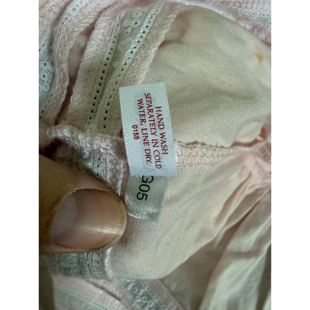 American Girl Nellie O Malley Meet Dress Pink Lace Victorian 18 Inch Doll Outfit